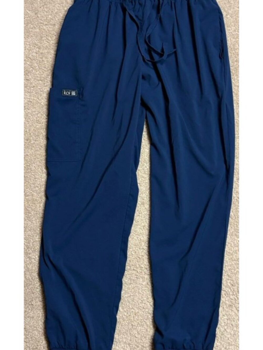 Koi Basics Women's Scrub Pants Size Medium Blue